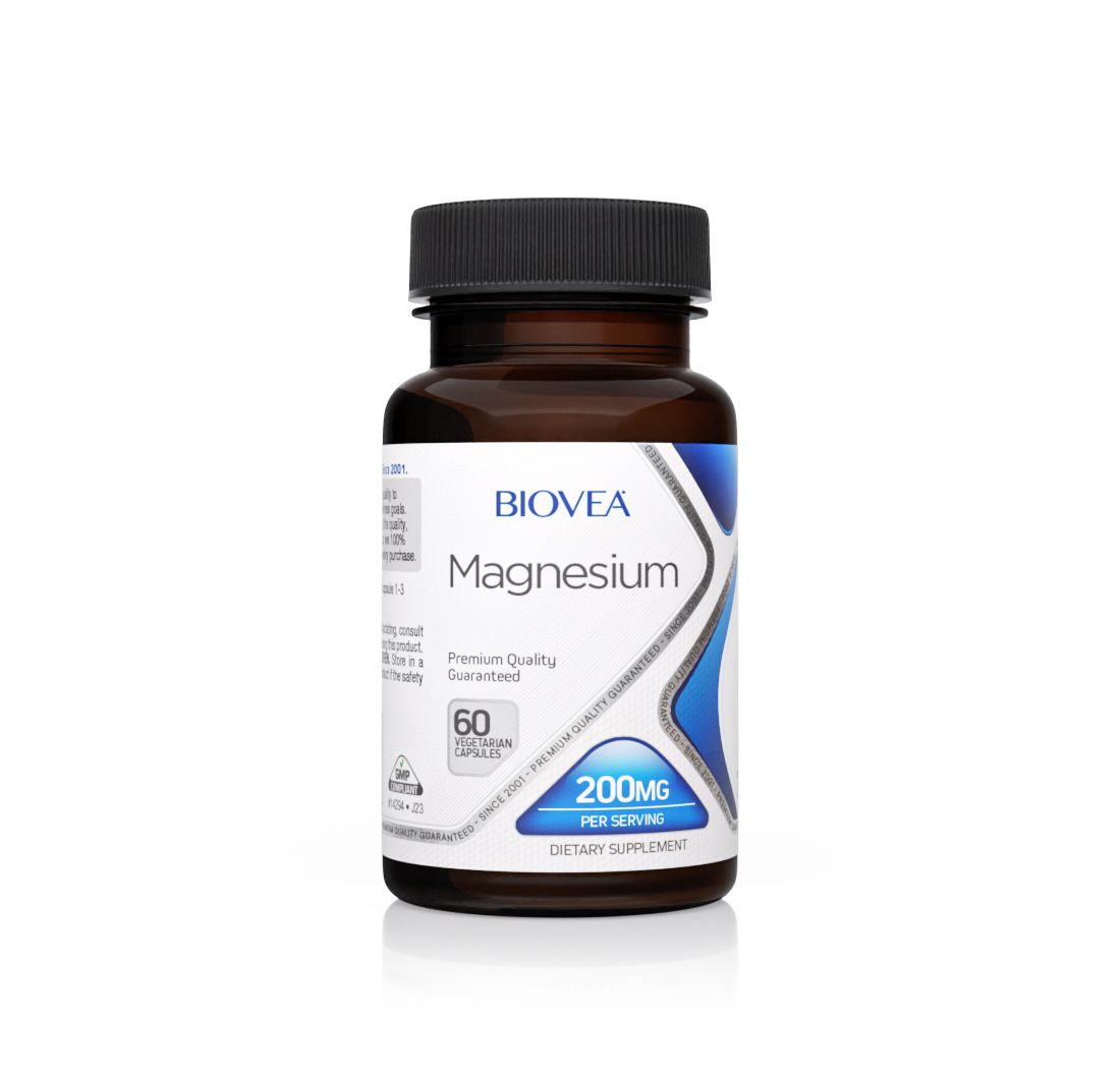 Flacon de complément Magnésium 200 mg