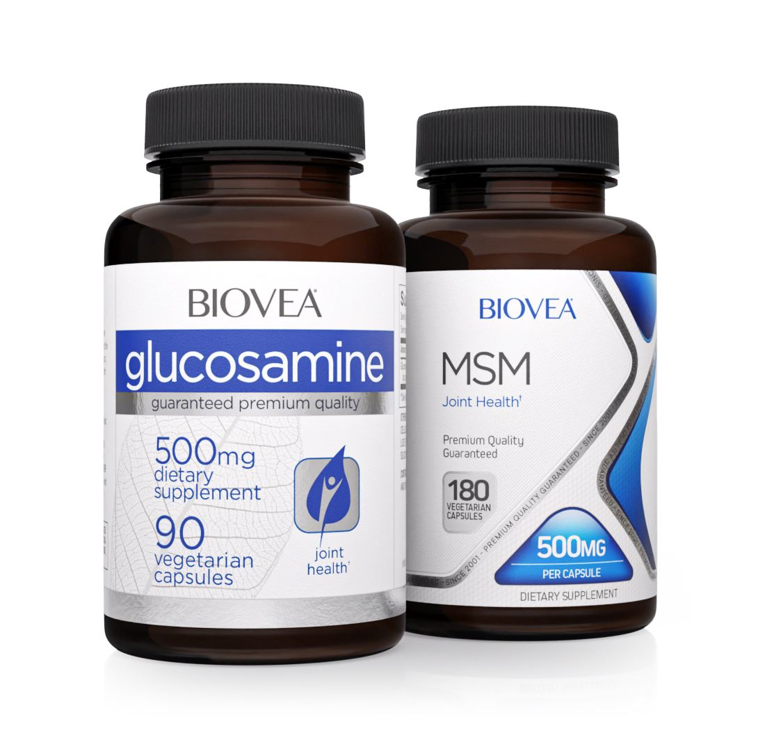 GLUCOSAMINE 500mg & MSM 500mg VALUE PACK